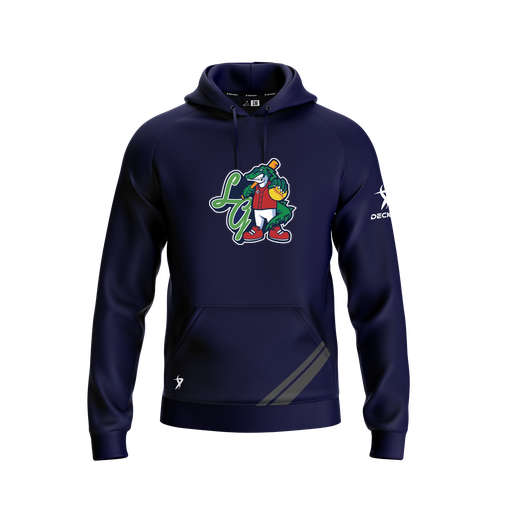 [FOLHSMNV-YXS-LOGO2] Decker Summit Hoodie (Youth XS, Navy, Logo 2)