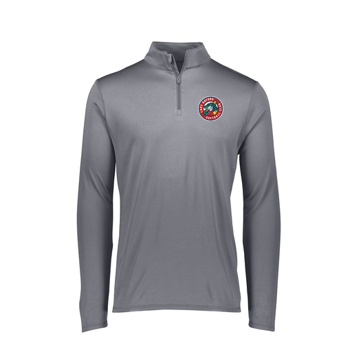 [FTLQFLGY-FAXS-LOGO3] Decker Women's Flex-Lite 1/4 Zip Shirt (Female Adult XS, Gray, Logo 3)