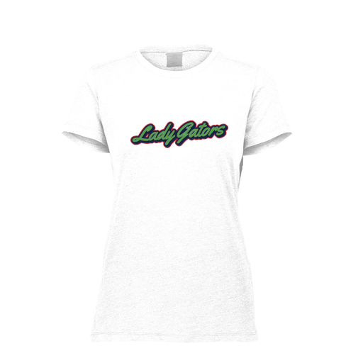 [FTSCUBWH-FAXS-LOGO1] Decker Women's Tri-Blend T-Shirt - Short Sleeve (Female Adult XS, White, Logo 1)