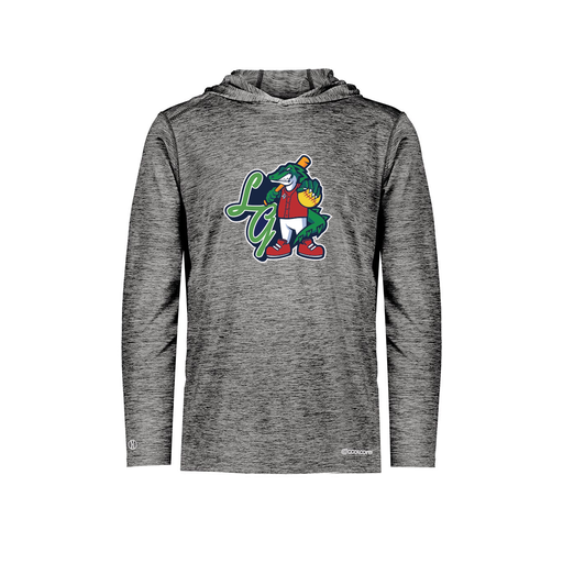 [FOLHCGBK-AS-LOGO2] Decker Men's Charge Hoodie (Adult S, Black, Logo 2)