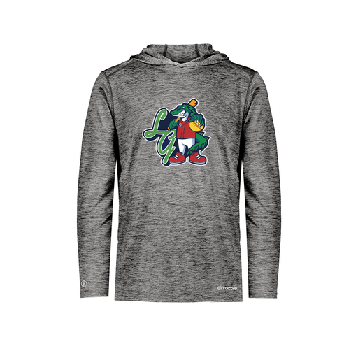 [FOLHCGBK-YS-LOGO2] Decker Youth Charge Hoodie (Youth S, Black, Logo 2)