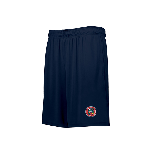[229611.065.S-LOGO3] Decker Youth Swift Short (Youth S, Navy, Logo 3)