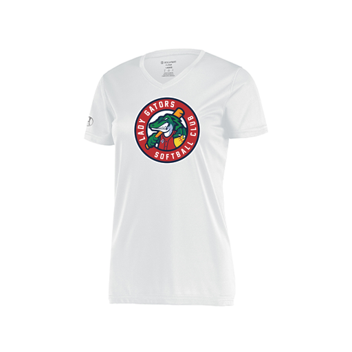 [222820.005.S-LOGO3] Ladies Movement Dri Fit Shirt (Female Adult S, White, Logo 3)