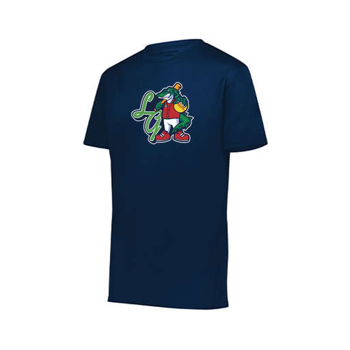 [222819.065.XXS-LOGO2] Youth Movement Dri Fit Shirt (Youth XXS, Navy, Logo 2)