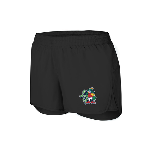 [2430.080.XS-LOGO2] Women's Performance Shorts (Female Adult XS, Black, Logo 2)