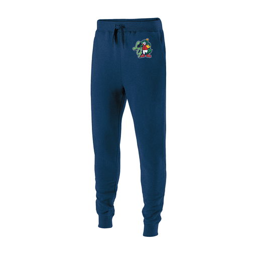 [229548.065.XS-LOGO2] Men's 60/40 Fleece Jogger (Adult XS, Navy, Logo 2)